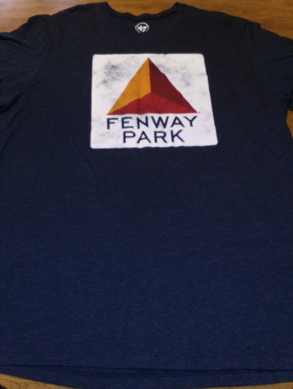 Boston Red Sox Fenway Park '47 Citgo Sign Dark Heather Blue 2XL T-Shirt